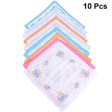  10 Pcs Fazzoletti Per Naso Di Cotone Piccolo Fazzoletto Da Donna