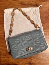 Borsa Zara - blu trapuntata -