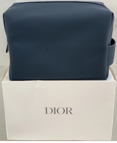 Dior beauty sauvage pouch blu - beauty,