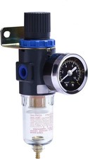 Separatore d'aria compressa Riduttore di pressione per compressore, filtro 1/4"