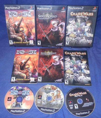 Ps2 ring red chaos wars - of,