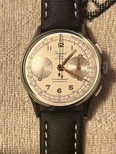 Phigied Extra Cronografo - Vintage Cassa in Acciaio, Movimento Valjoux 92