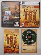 PC CD-ROM Computer Game Play Gioco Italiano Age of Empires III 3 The War Chiefs