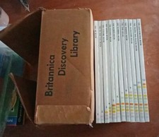 Britannica Discovery Library -1979 enciclopedia completa 12 libri bambini