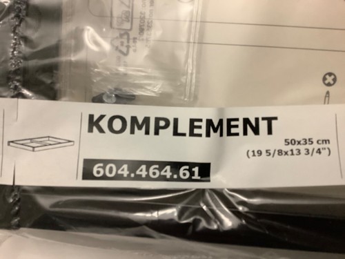 Ikea komplement appendiabiti - komplement,