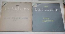LP 12" VINYL-VINILE-FRANCO BATTIATO 1974 SULLE CORDE DI ARIES--FETUS