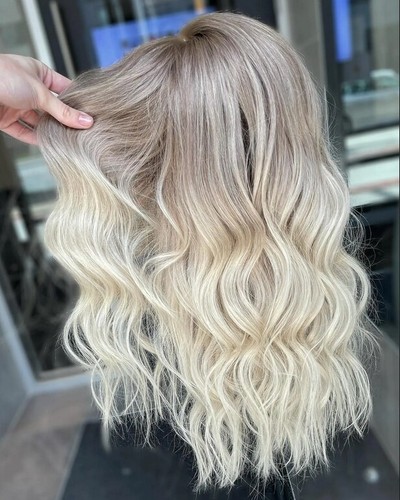 Parrucca donna capelli umani