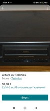 Technics SL-PG580A Lettore CD Compact Disc Nero 
