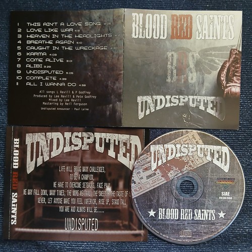 Blood red saints undisputed - -,