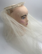 Copricapo velo da sposa corto