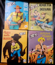 4 Tex: N. 111 L'ASSO NELLA MANICA, N. 91 VENDETTA INDIANA,  N. 62 SQUALI, N. 108