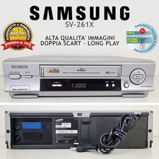 VIDEOREGISTRATORE VHS SAMSUNG