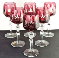 Set 6x Vino Vetro Cammeo