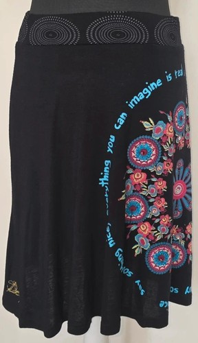 Desigual gonna midi - desigual., svasata