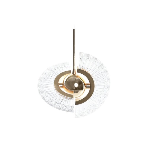 Lampara techo cristal - lampara, metal