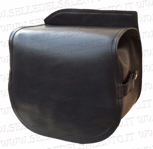 Mono borsa moto litri - litri, pelle