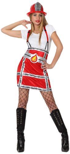 Costume pompiere donna adulto - costume,
