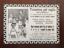 Ritaglio Giornale Pubblicità Advertising Anni 30 Tosatrice Taglio Capelli