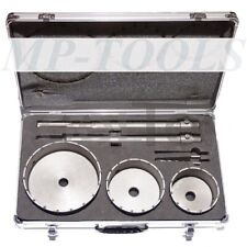 KIT FRESE TAZZA CAROTATRICE 100,120,160 TRAPANO SDS-Plus SDS-Max 350 MURO