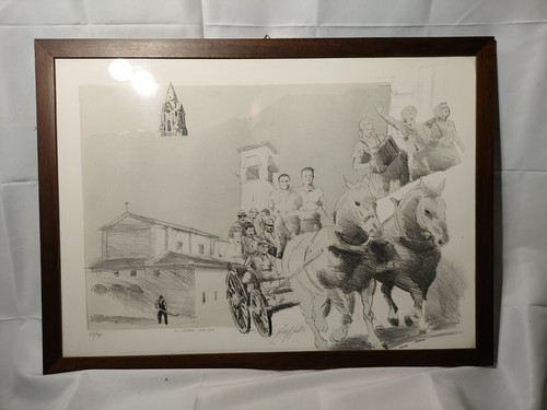 Litografia quadro zuppelli - quadro,