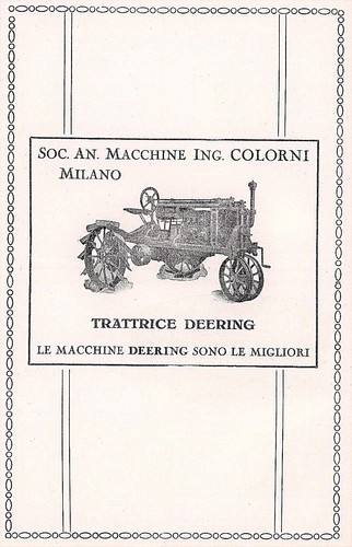 Pubblicita 1928 deering - pubblicita',