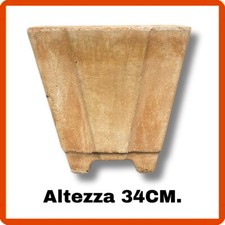 Vaso cemento pietra - vaso, in