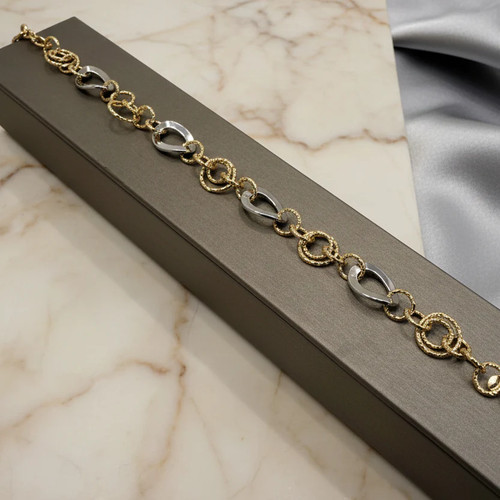 Bracciale maglia fantasia