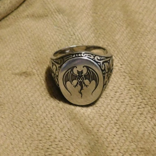 Anello argento sterling - in,