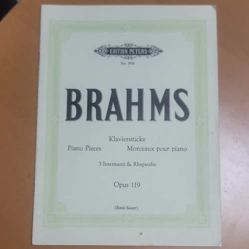 Brahms pezzi per pianoforte - per,