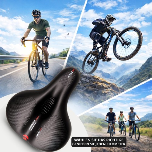 Sella bici gel memory foam