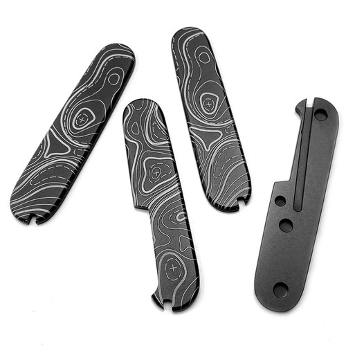 Patch manico coltello - , titanio