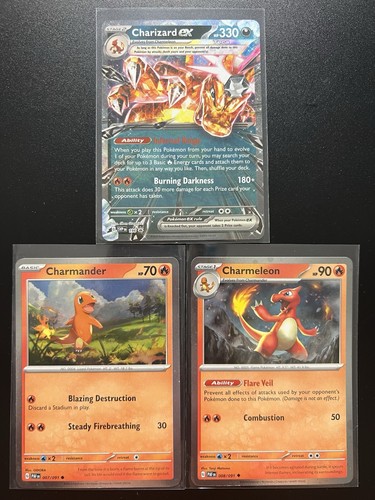 Pokemon charizard scarlet - ex,