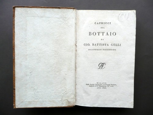 Capricci del bottaio - capricci,