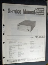 PANASONIC SE-405H Demodulatore