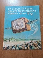 RADIO MARELLI / RADIOMARELLI / LA SICILIA IN FESTA SALUTA L'ARRIVO DELLA TV
