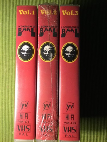Compagni baal vhs serie - vhs,