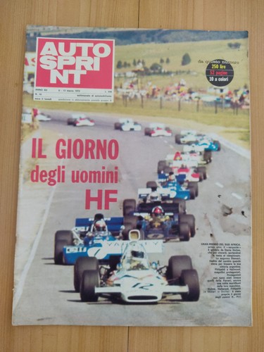 Autosprint del 1972 - del, il