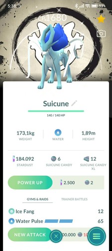Pokemon shiny suicune sfondo - pokemon,