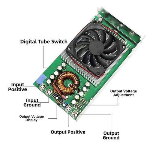 Convertitore step down - step,
