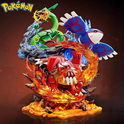 Statua pokemon groudon kyogre - groudon,