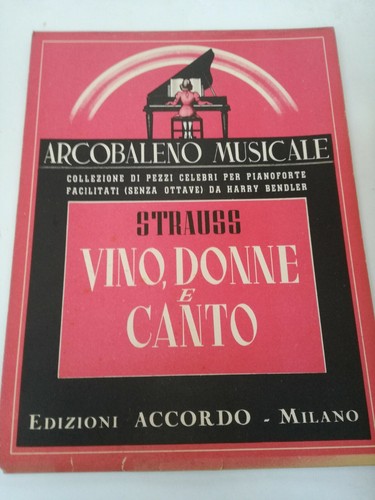 Vino donne canto strauss - vino, e