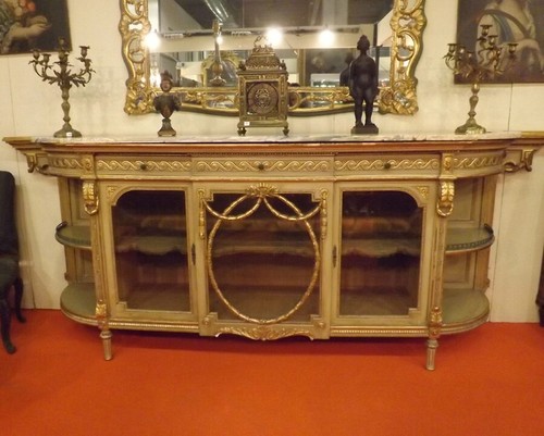 Grande credenza mobile dorato - grande,