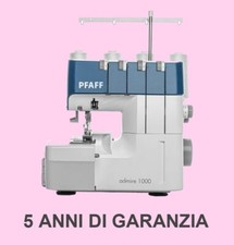 PFAFF ADMIRE 1000 - TAGLIACUCI TAGLIA E CUCI DIFFERENZIALE 16 PUNTI 4/3/2 FILI