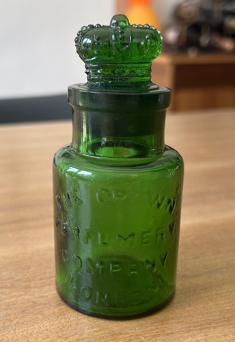 Antique c1900 crown perfumery - c1900,