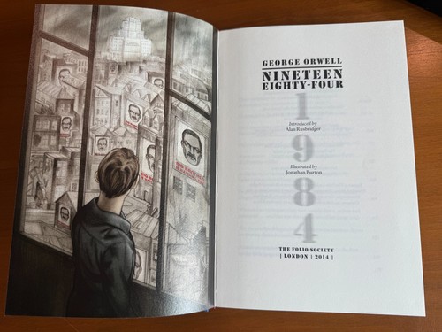 George orwell 1984 - george, folio