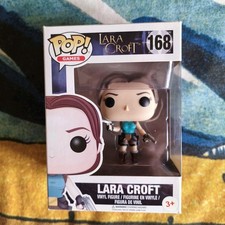 Funko Pop! Games Vinyl Figure LARA CROFT #168 Tomb Raider Vaulted Rare