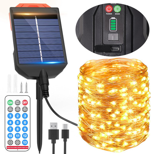 Luci solari esterno con - luci,