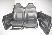 BMW F11 5 Serie Touring Sedili In Pelle Morbida Comfort Pelle Nera