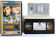 Vhs El Dorado Film Western John Wayne Robert Mitchum Cic Videocassetta (V145)