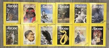12 RIVISTE AIRONE COLLEZIONE ANNO COMPLETO  1984 (ANNO IV) DAL NUMERO 33 Al 44